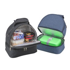  Bolsa Térmica Dupla em Nylon 